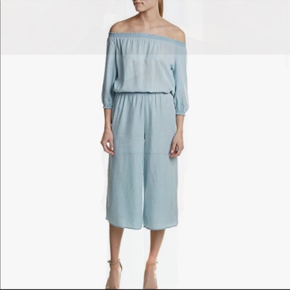 New $198 Walter Baker Kaiser Jumpsuit medium wash size S - Picture 4 of 11